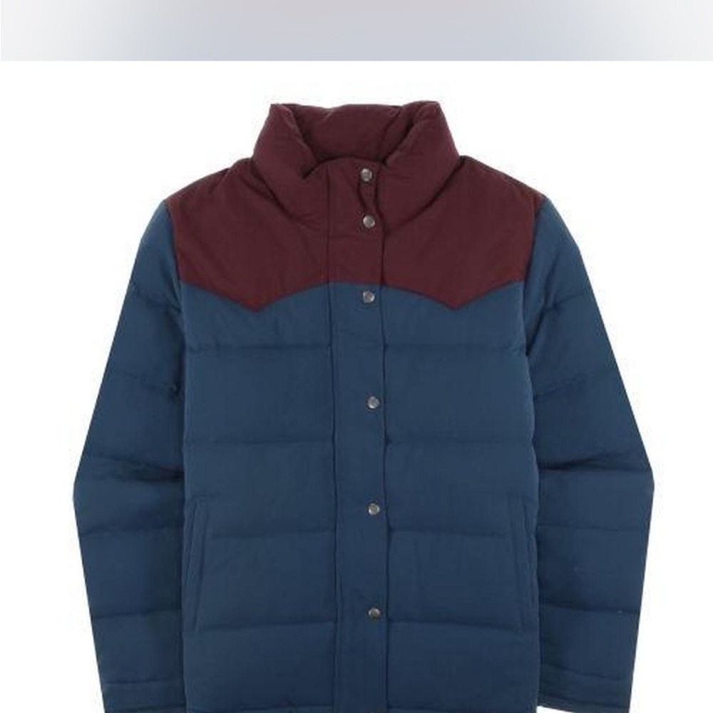 Patagonia Bivy Jacket | Blue and Red Puffer Jacket